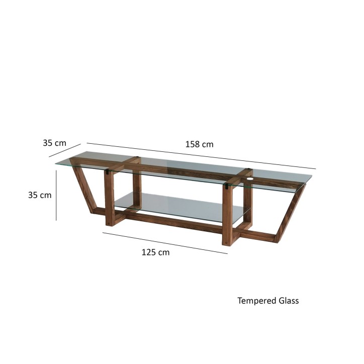 Mueble TV Amalfi nogal