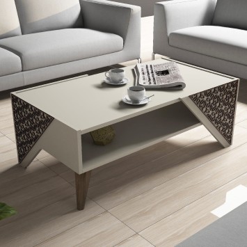 Mesa de centro Beril crema - 845HCT2803