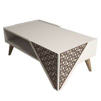 Mesa de centro Beril crema - 845HCT2803