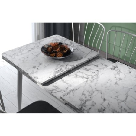 Mesa de comedor extensible Ay-1183 multicolor