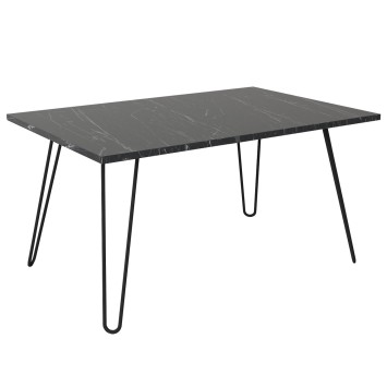 Mesa de centro Deren negro mármol - 756FRN2834