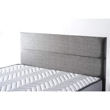 Colchón Silver 140x190 gris blanco - 480NRN1296