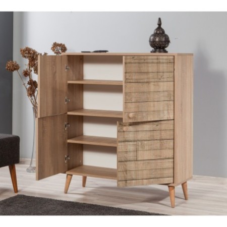 Mueble auxiliar Multilux-728 sonoma roble