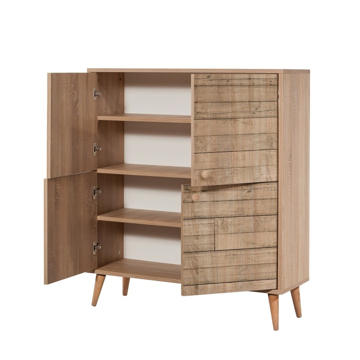 Mueble auxiliar Multilux-728 sonoma roble