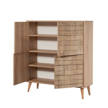 Mueble auxiliar Multilux-728 sonoma roble - 863SPH3933