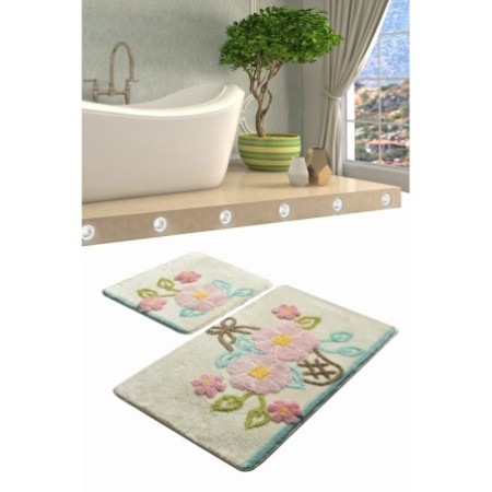 Alfombra de baño Set (2 piezas) Garden  multicolor