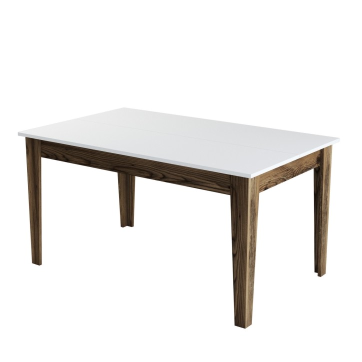 Mesa comedor Milan 514 blanco nogal