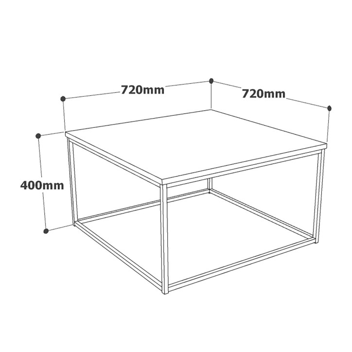 Mesa de centro VG13-A pino atlántico