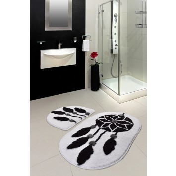 Alfombra de baño Set (2 piezas) Rüya  multicolor