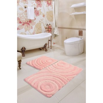 Alfombra de baño Set (2 piezas) Wave  polvo