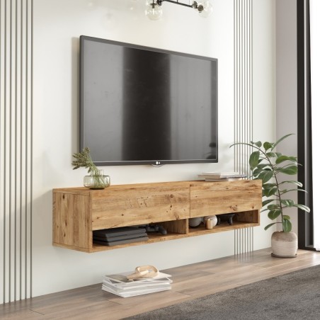 Mueble TV con estante FR11-A pino atlántico