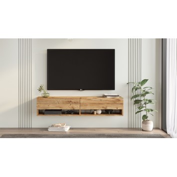 Mueble TV con estante FR11-A pino atlántico - 956LCS1676