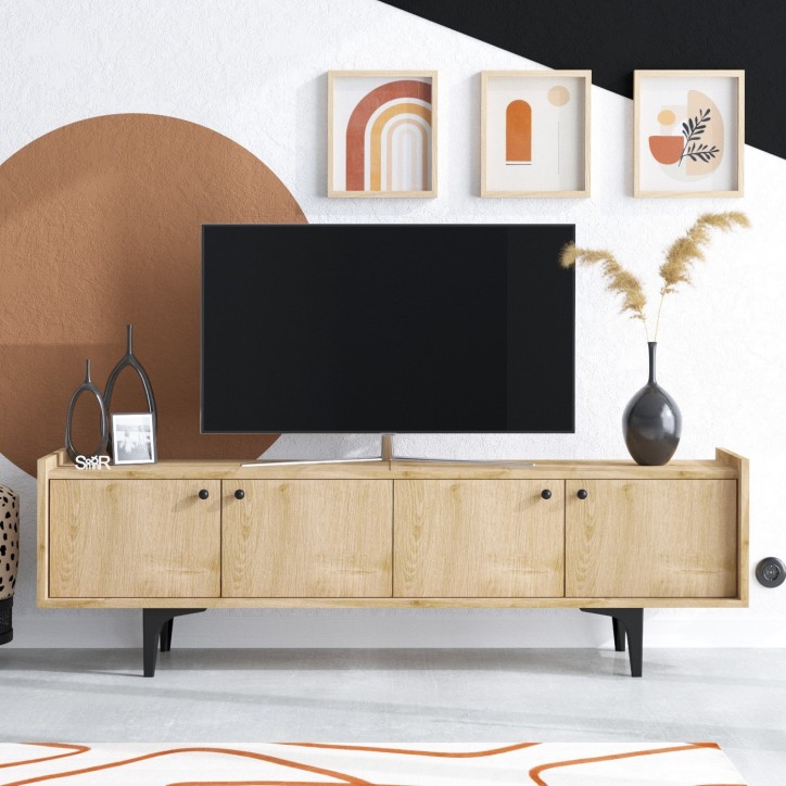 Mueble TV Chow roble zafiro