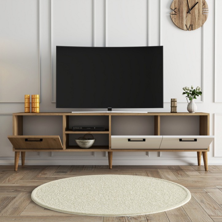 Mueble TV Exxen -1585 roble blanco