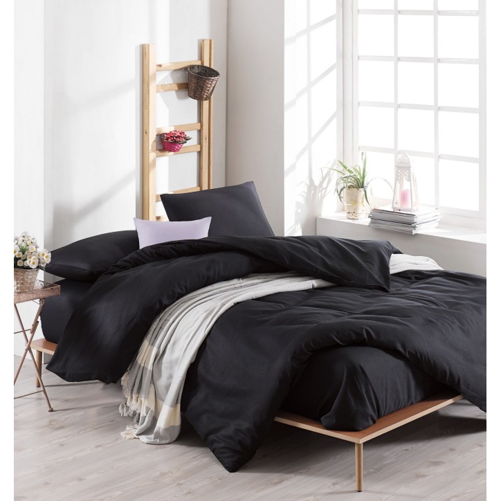 Juego ropa de cama Super King Paint  negro