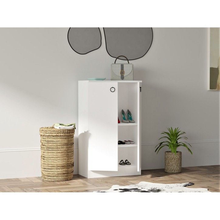 Mueble auxiliar Defne blanco