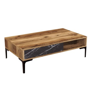 Mesa de centro Istanbul negro nogal - 845HCT5270