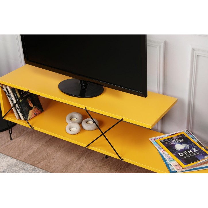 Mueble TV Street amarillo