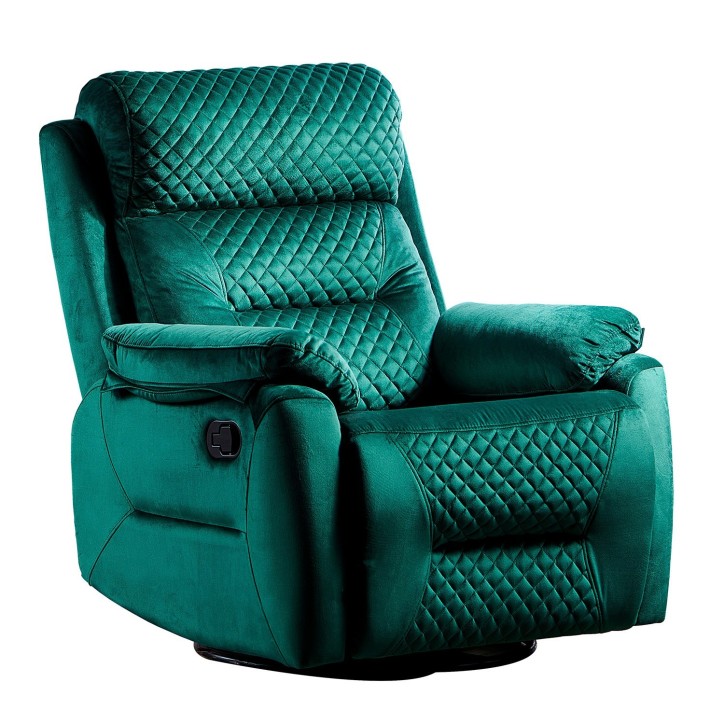 Sillón reclinable Tron Emerald verde