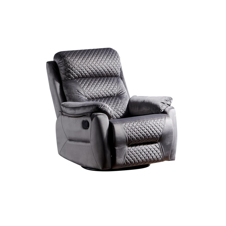 Sillón reclinable Trone gris