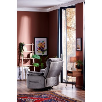 Sillón reclinable Trone gris - 480NRN2507