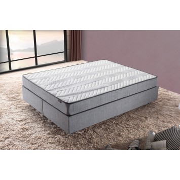 Colchón Silver150x200 gris blanco - 480NRN1298