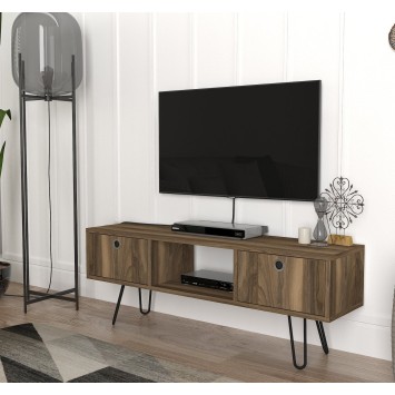 Mueble TV Moda nogal - 756FRN3059