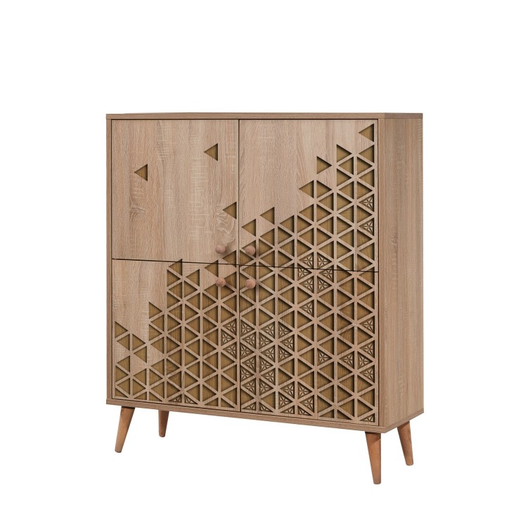 Mueble auxiliar Multilux-120 sonoma roble