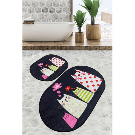 Alfombra de baño Set (2 piezas) Four Cats Djt multicolor