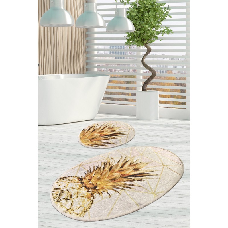 Alfombra de baño Set (2 piezas) Gold Pine multicolor