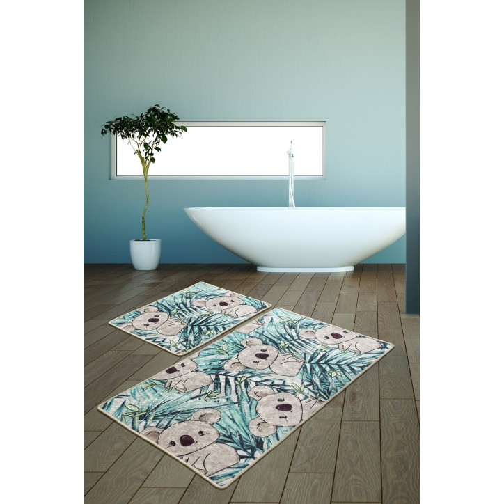 Alfombra de baño Set (2 piezas) Koala  multicolor