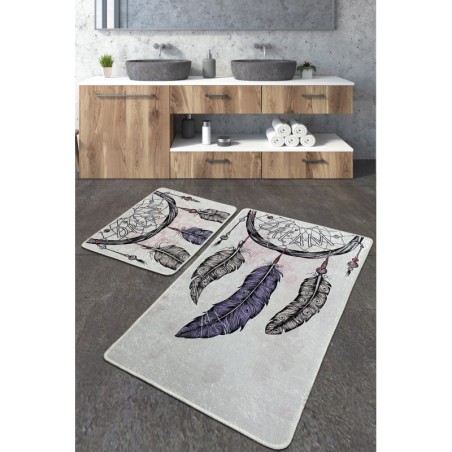 Alfombra de baño Set (2 piezas) Parast Djt multicolor