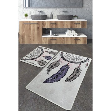 Alfombra de baño Set (2 piezas) Parast Djt multicolor