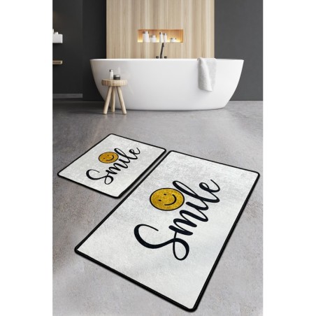 Alfombra de baño Set (2 piezas) Smile Djt multicolor