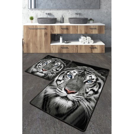 Alfombra de baño Set (3 piezas) Hunter Djt  multicolor