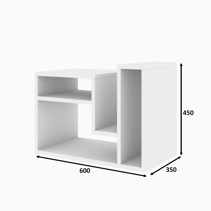 Mesa auxiliar Abies blanco