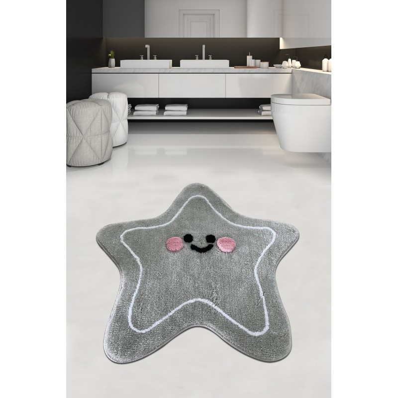 Alfombra de baño Procyon  gris