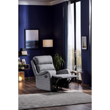 Sillón reclinable Comfort gris - 480NRN2501