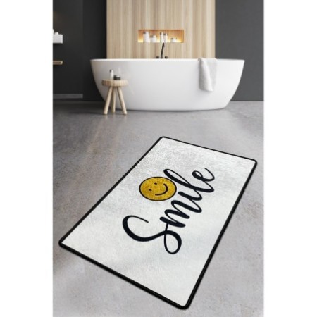 Alfombra de baño Smile Djt (80 x 100) multicolor