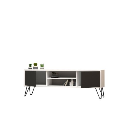 Mueble TV Hare antracita blanco