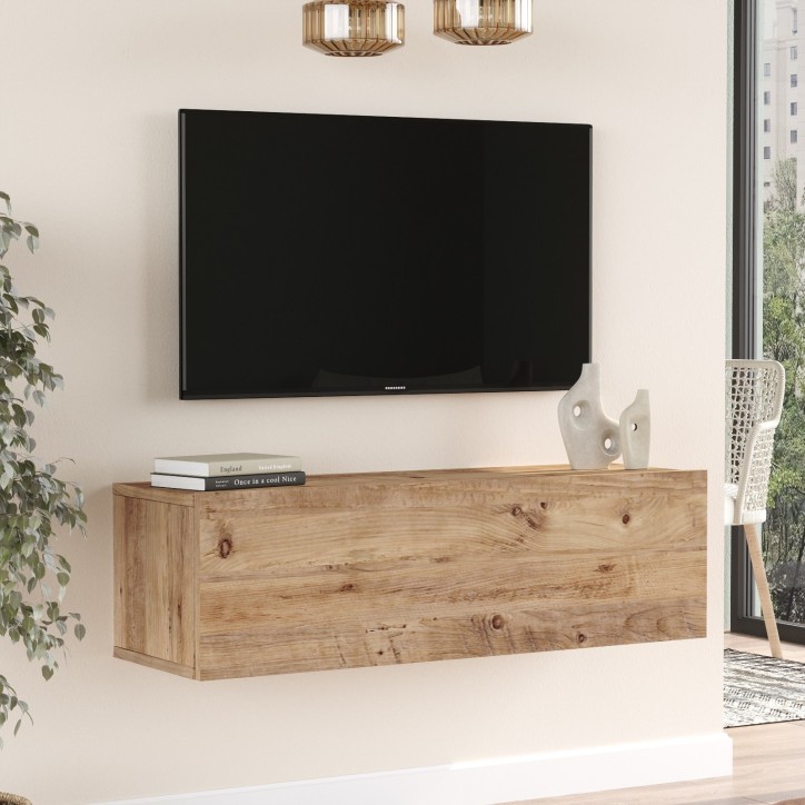 Mueble TV con estante FR12-A pino atlántico