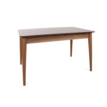 Mesa de comedor extensible Lotus-1123 nogal - 974NMB1730