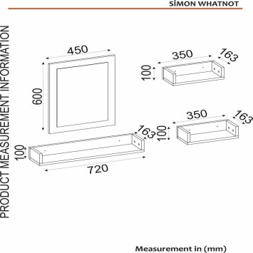 Mueble de baño Simon blanco - 756FRN3916