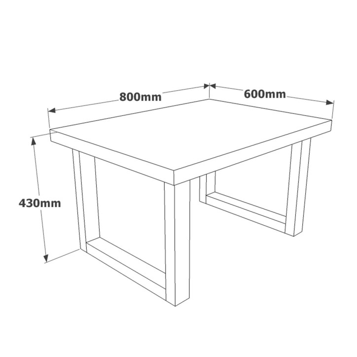 Conjunto de muebles de oficina MN07-BA antracita nogal