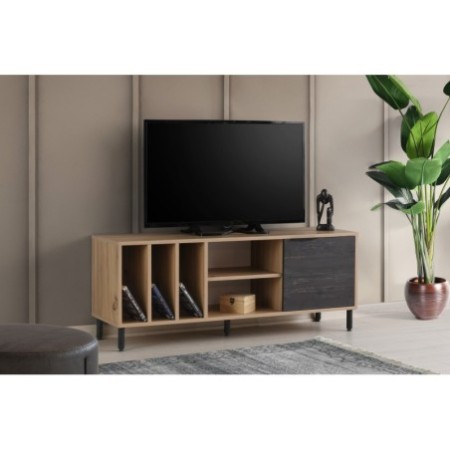 Mueble TV Casares roble marrón oscuro