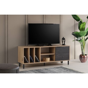 Mueble TV Casares roble marrón oscuro - 854KLN3042