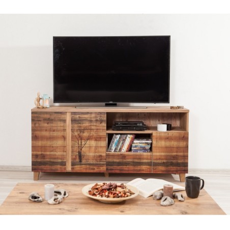 Mueble TV Marina Mila-755 pino atlántico