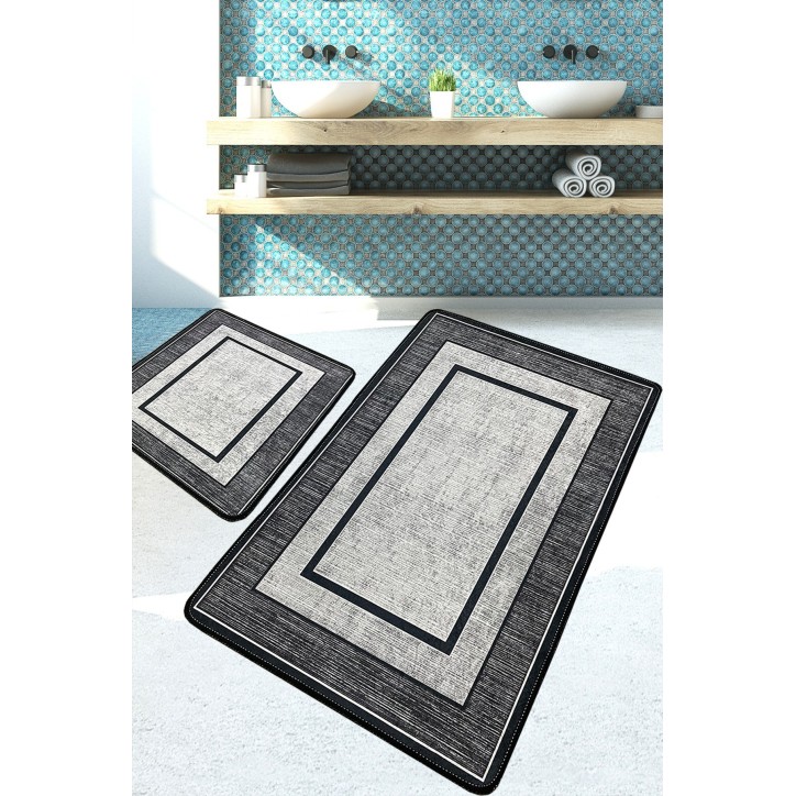 Alfombra de baño Set (2 piezas) Patra multicolor