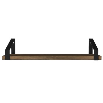 Estante de pared Artigo negro nogal - 804TRH1611