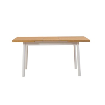 Mesa de comedor extensible Oliver Open blanco - 869VEL8106